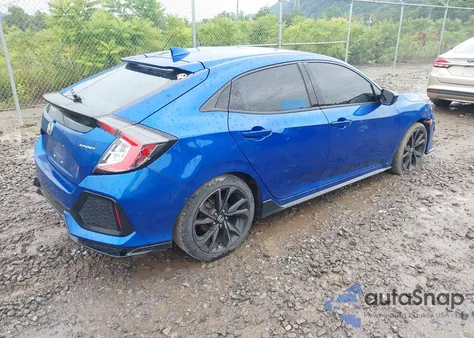 2019 Honda Civic Sport z USA, uszkodzony, nr VIN SHHFK7H41KU404433